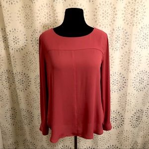Loft. NWT blouse with tab sleeves